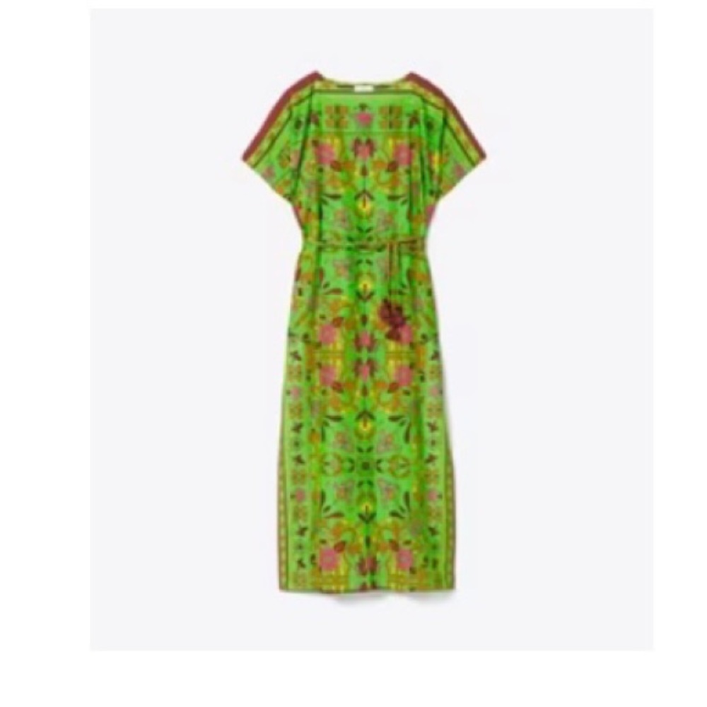Tory Burch XS Printed Long Caftan